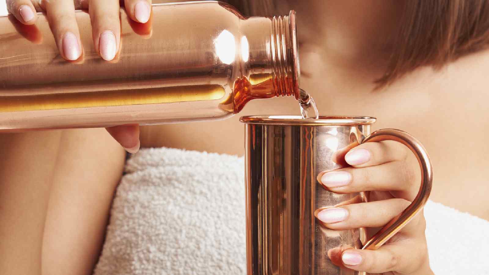 Drinking water from a copper bottle can also be harmful