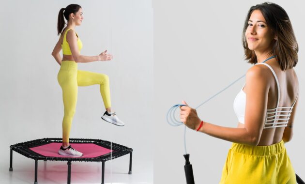 Is jump rope better than trampolining for weight loss?