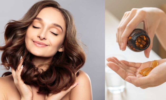 Biotin hair gummies for strong and shiny hair